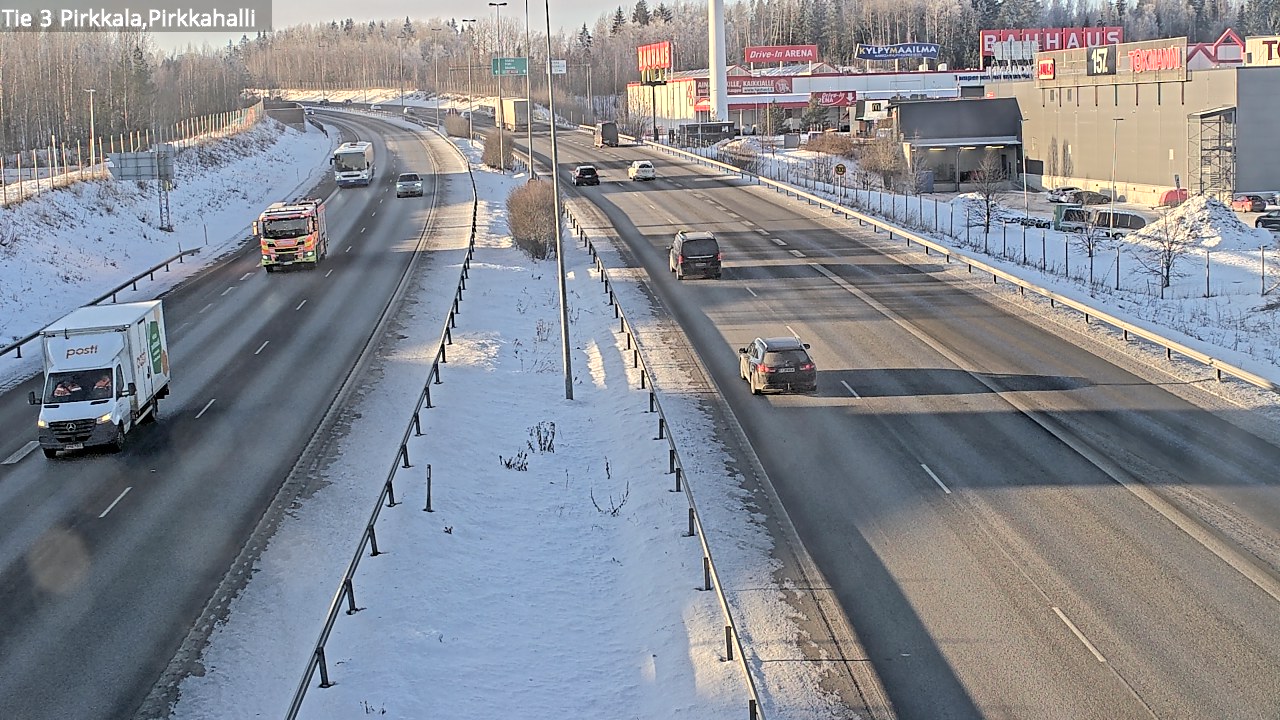 Weather Camera Image Väg 3 Birkala, Pirkkahalli, Pirkkala, Pirkanmaa