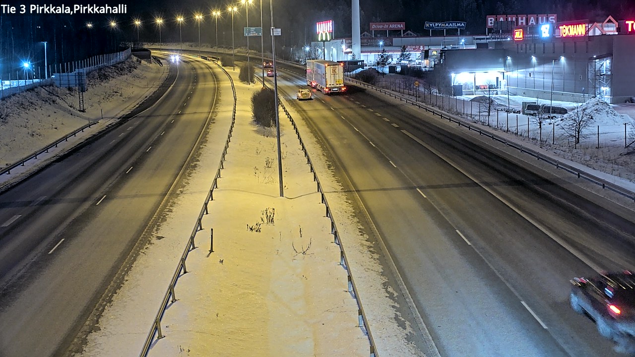Kelikamerat Kuva Tie 3 Pirkkala, Pirkkahalli, Pirkkala, Pirkanmaa