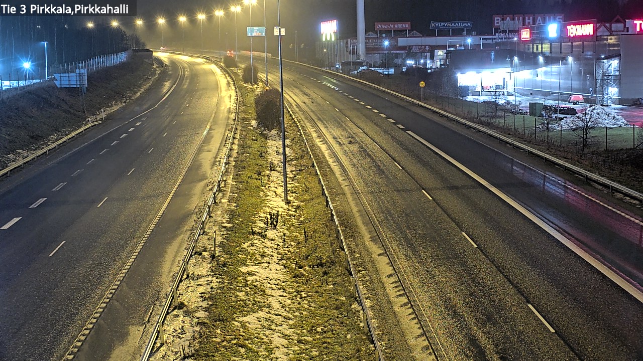 Weather Camera Image Väg 3 Birkala, Pirkkahalli, Pirkkala, Pirkanmaa