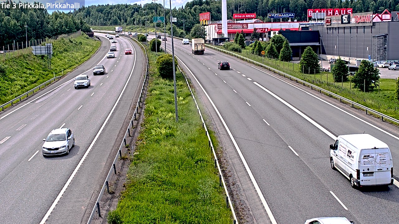 Kelikamerat Kuva Tie 3 Pirkkala, Pirkkahalli, Pirkkala, Pirkanmaa