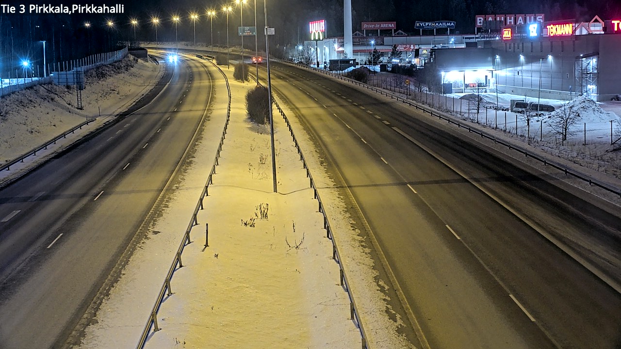Kelikamerat Kuva Tie 3 Pirkkala, Pirkkahalli, Pirkkala, Pirkanmaa