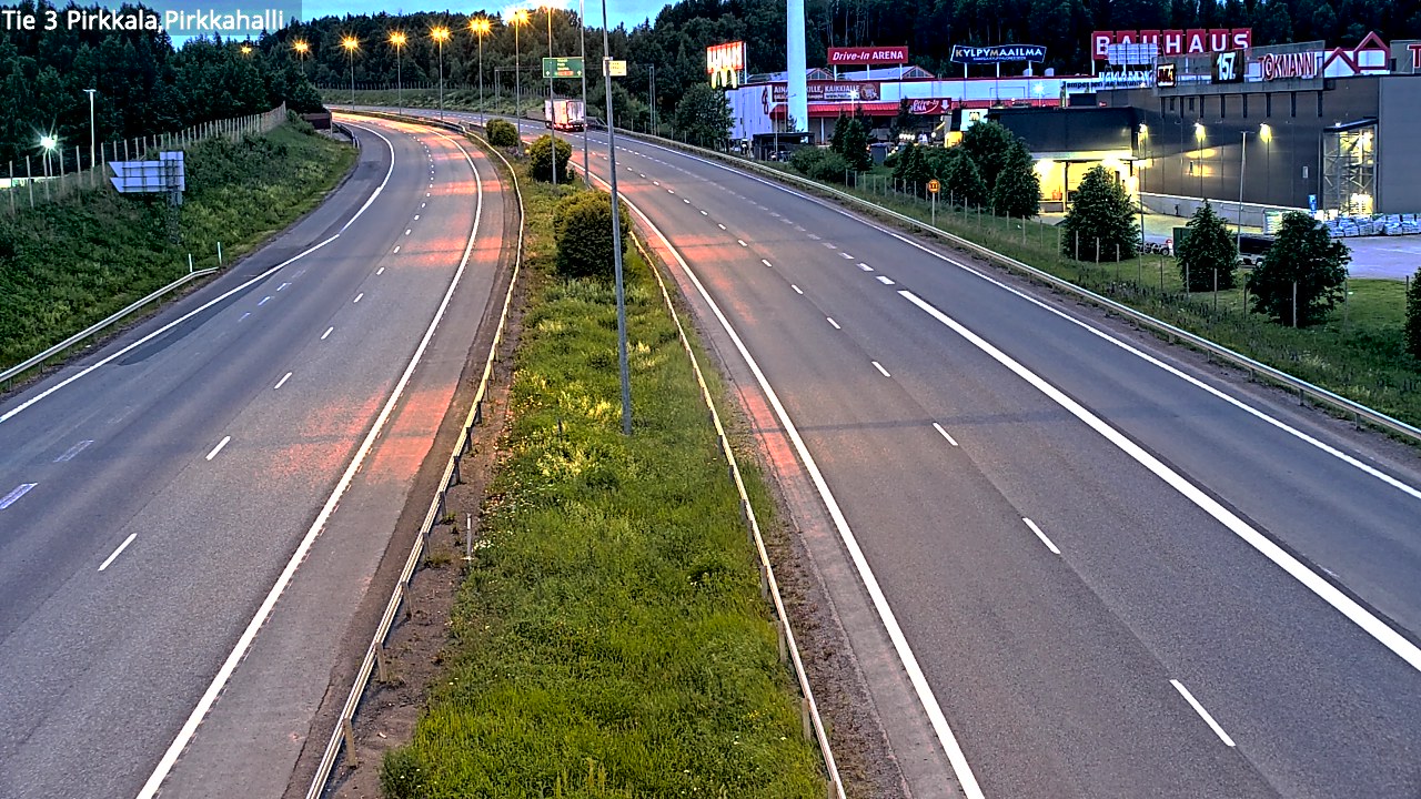 Kelikamerat Kuva Tie 3 Pirkkala, Pirkkahalli, Pirkkala, Pirkanmaa