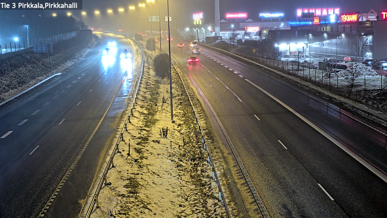 Weather Camera Image Väg 3 Birkala, Pirkkahalli, Pirkkala, Pirkanmaa