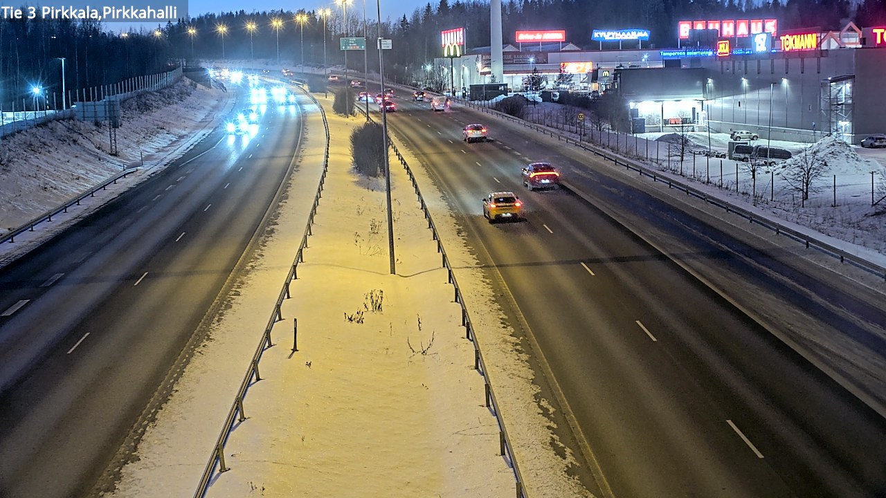 Kelikamerat Kuva Tie 3 Pirkkala, Pirkkahalli, Pirkkala, Pirkanmaa