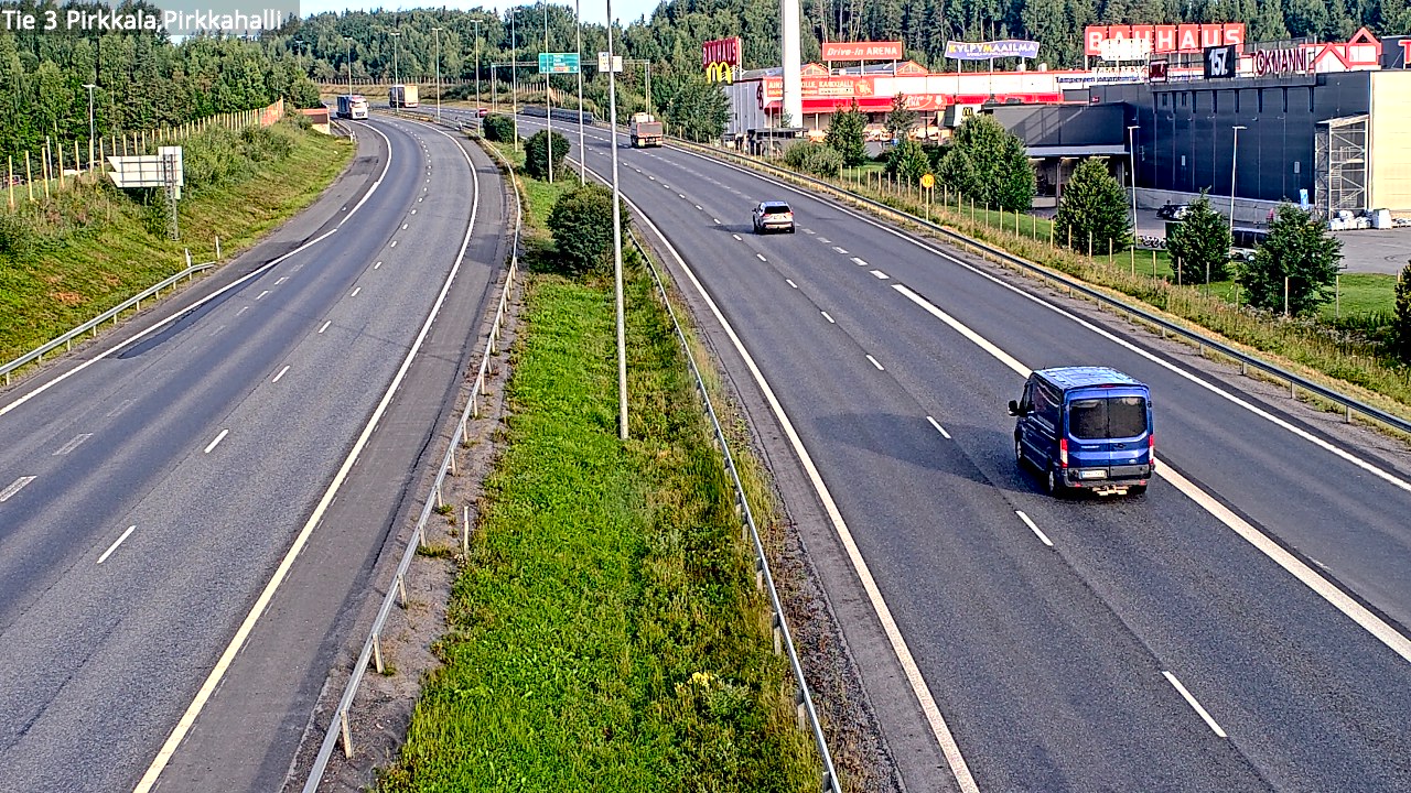 Kelikamerat Kuva Tie 3 Pirkkala, Pirkkahalli, Pirkkala, Pirkanmaa