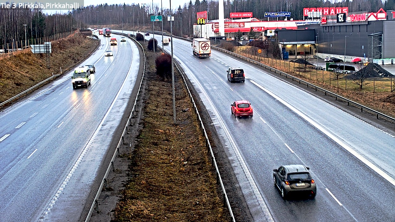 Kelikamerat Kuva Tie 3 Pirkkala, Pirkkahalli, Pirkkala, Pirkanmaa