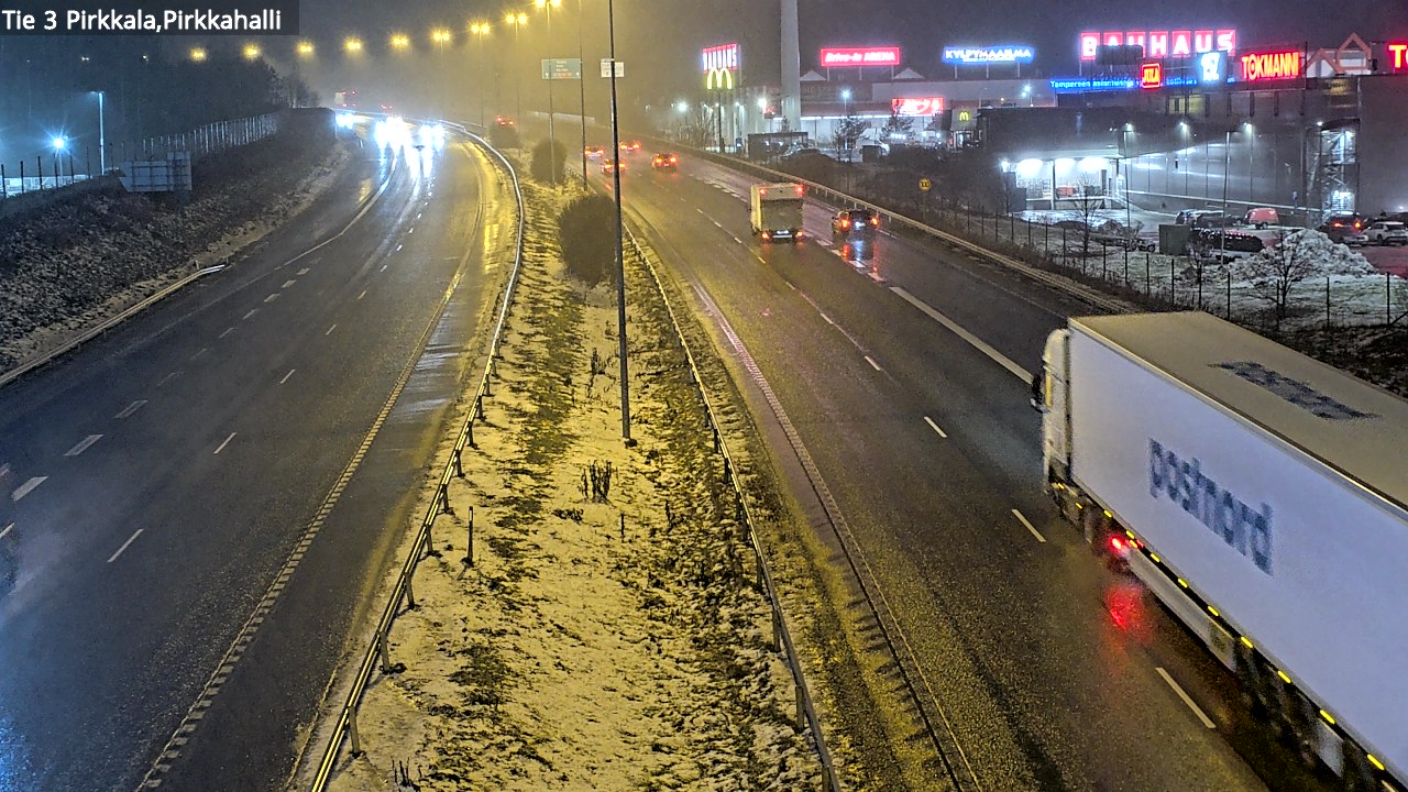 Weather Camera Image Väg 3 Birkala, Pirkkahalli, Pirkkala, Pirkanmaa