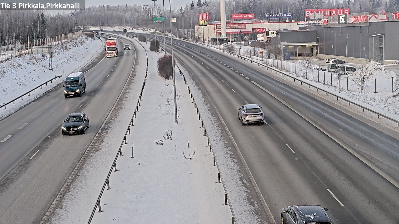 Kelikamerat Kuva Tie 3 Pirkkala, Pirkkahalli, Pirkkala, Pirkanmaa