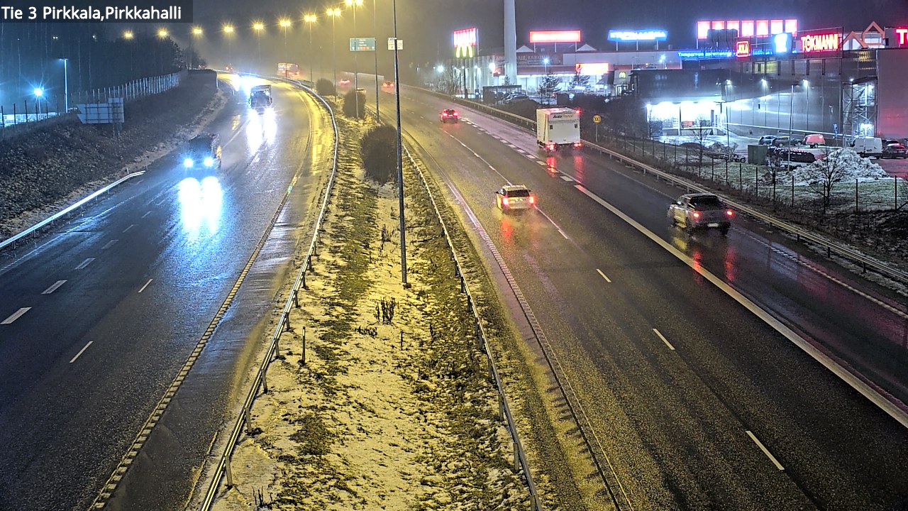 Weather Camera Image Väg 3 Birkala, Pirkkahalli, Pirkkala, Pirkanmaa