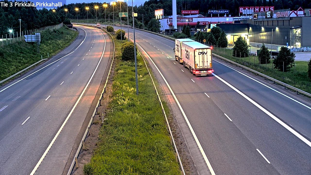 Kelikamerat Kuva Tie 3 Pirkkala, Pirkkahalli, Pirkkala, Pirkanmaa