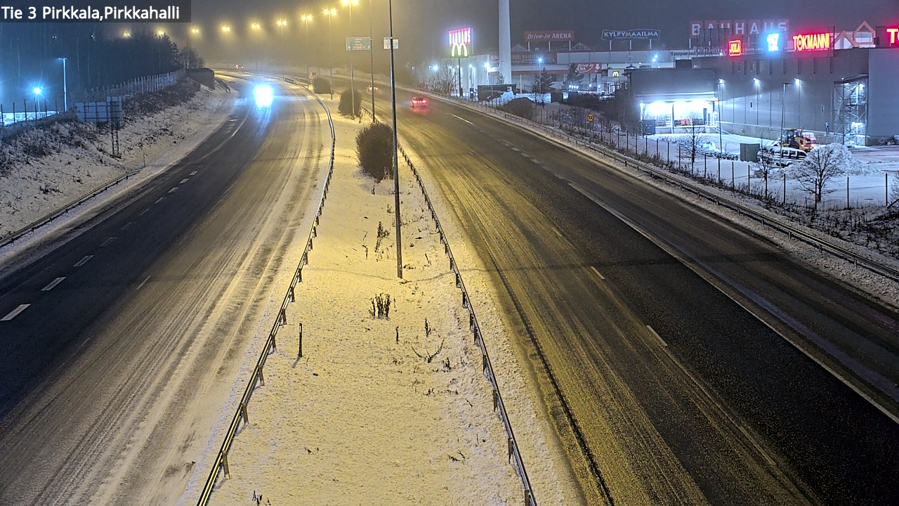 Kelikamerat Kuva Tie 3 Pirkkala, Pirkkahalli, Pirkkala, Pirkanmaa