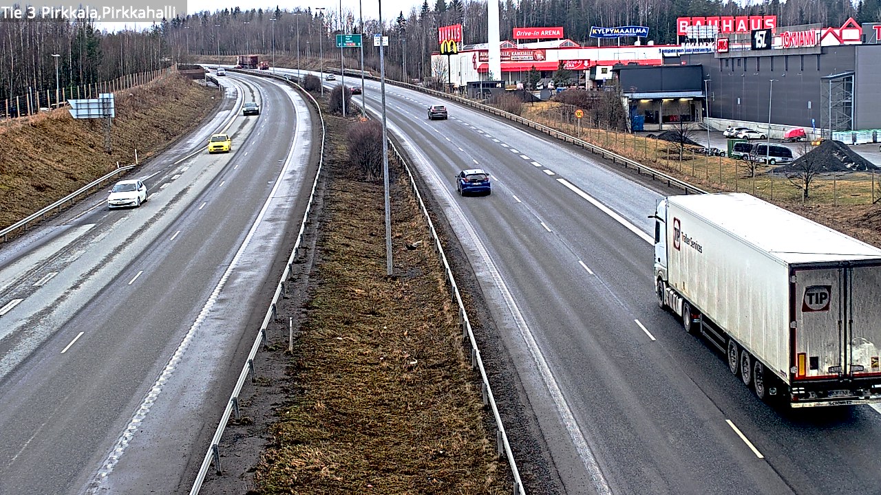 Kelikamerat Kuva Tie 3 Pirkkala, Pirkkahalli, Pirkkala, Pirkanmaa