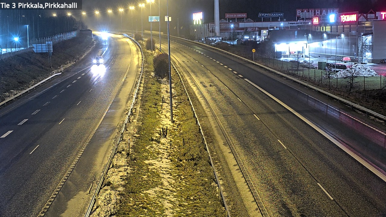 Weather Camera Image Väg 3 Birkala, Pirkkahalli, Pirkkala, Pirkanmaa