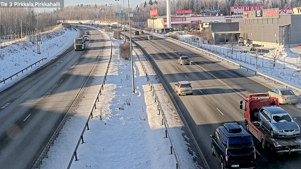 Weather Camera Image Väg 3 Birkala, Pirkkahalli, Pirkkala, Pirkanmaa