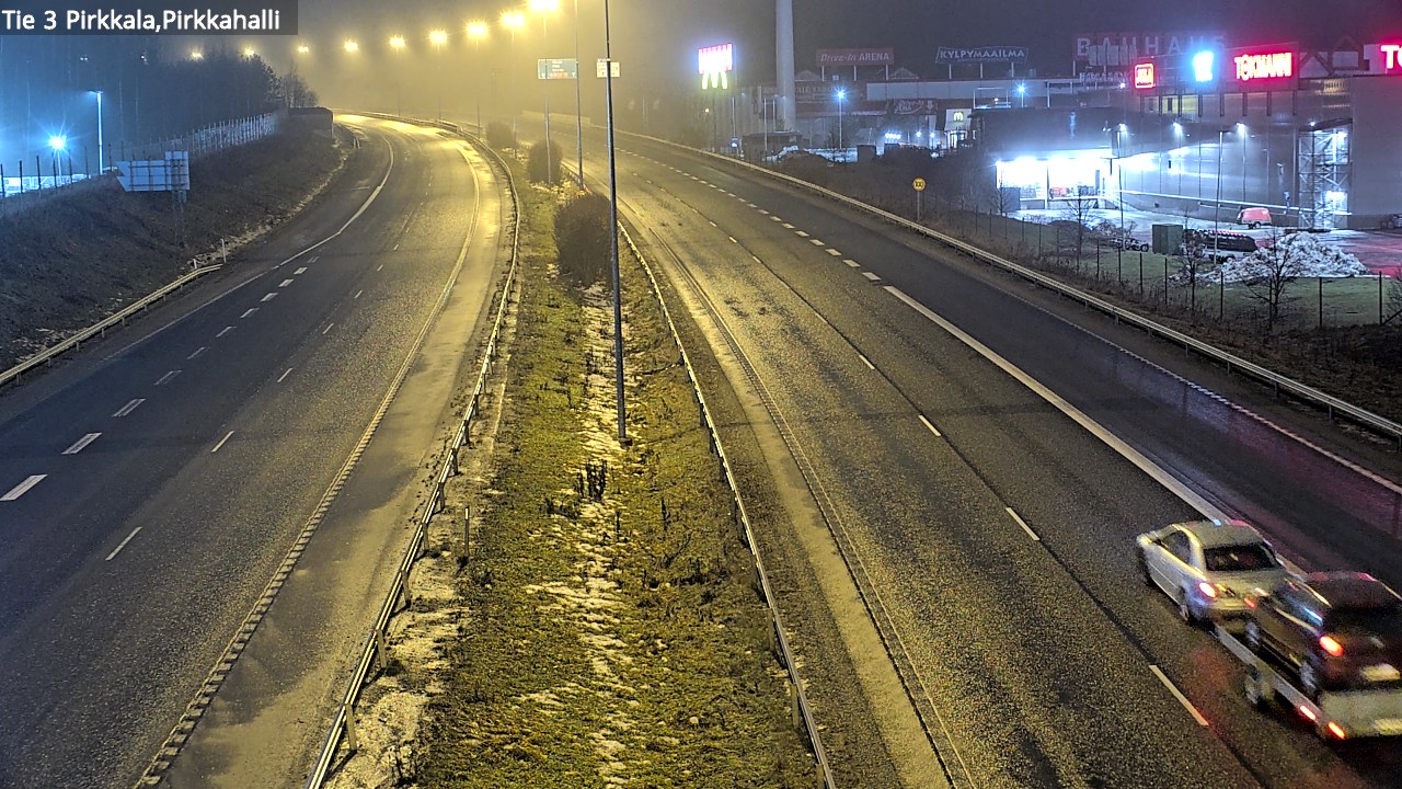 Weather Camera Image Väg 3 Birkala, Pirkkahalli, Pirkkala, Pirkanmaa