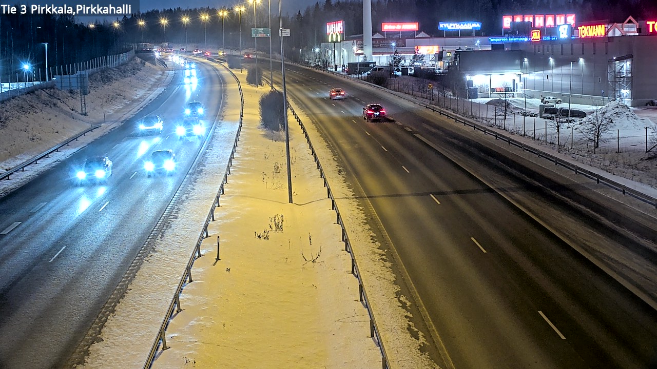 Kelikamerat Kuva Tie 3 Pirkkala, Pirkkahalli, Pirkkala, Pirkanmaa