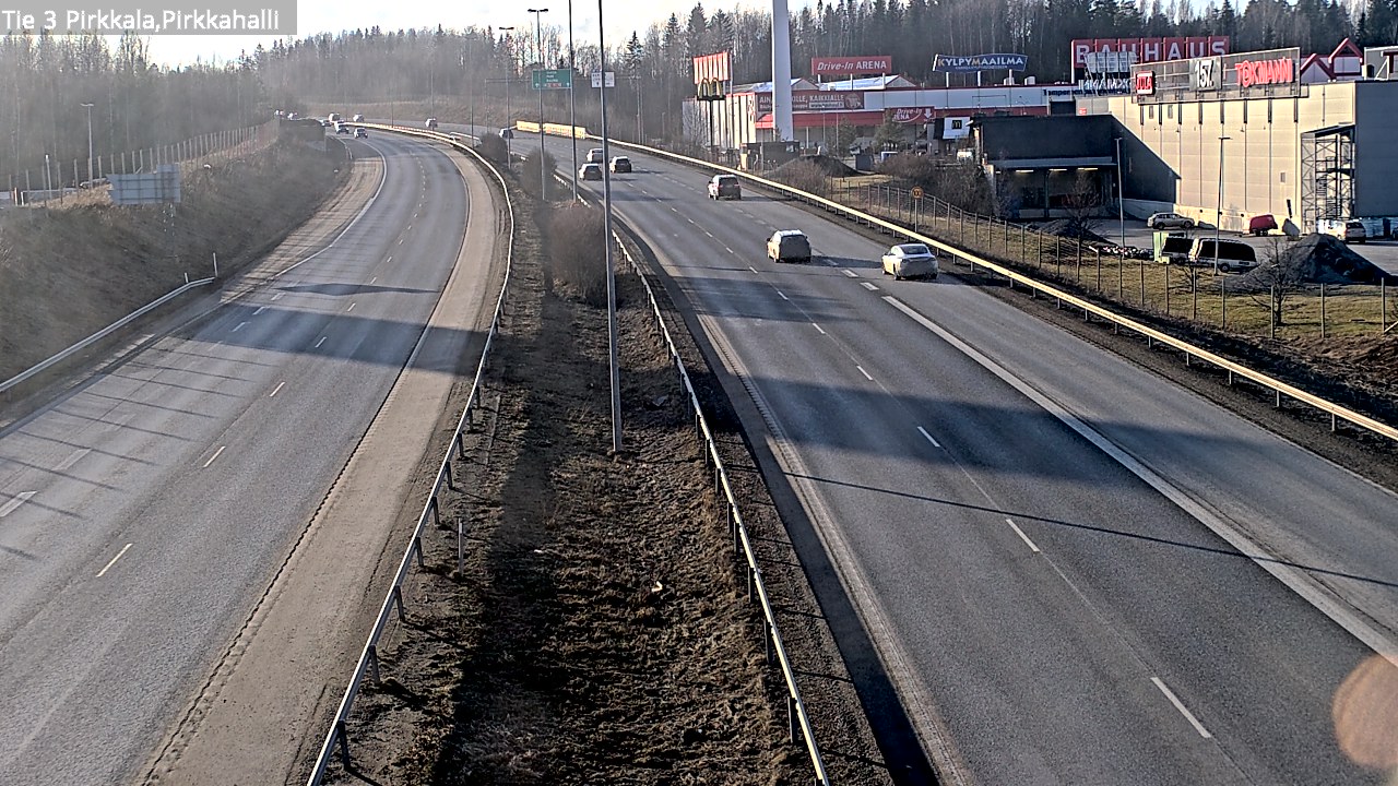 Weather Camera Image Road 3 Pirkkala, Pirkkahalli, Pirkkala, Pirkanmaa