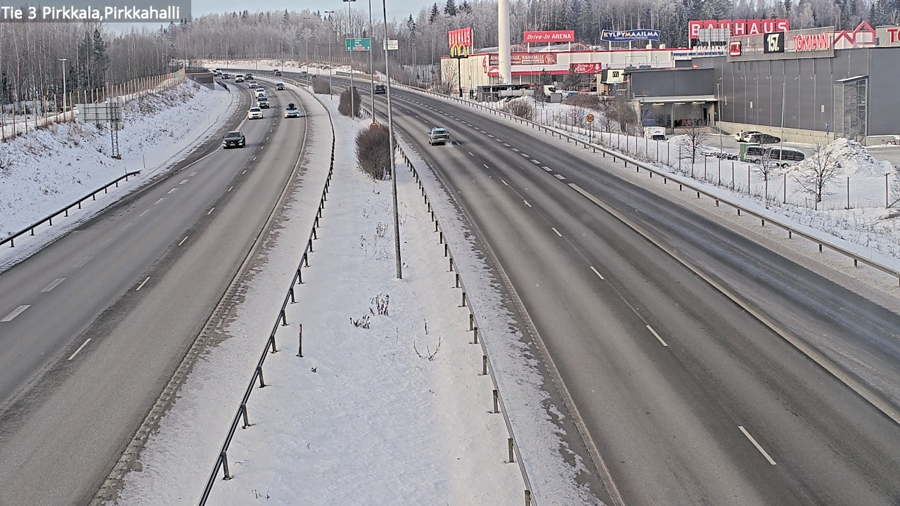 Kelikamerat Kuva Tie 3 Pirkkala, Pirkkahalli, Pirkkala, Pirkanmaa