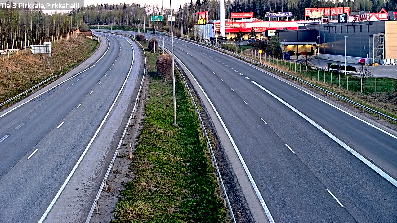 Kelikamerat Kuva Tie 3 Pirkkala, Pirkkahalli, Pirkkala, Pirkanmaa