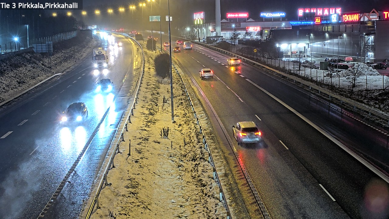 Weather Camera Image Väg 3 Birkala, Pirkkahalli, Pirkkala, Pirkanmaa