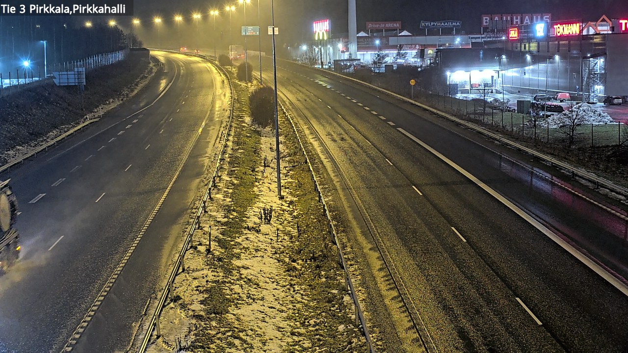 Weather Camera Image Väg 3 Birkala, Pirkkahalli, Pirkkala, Pirkanmaa