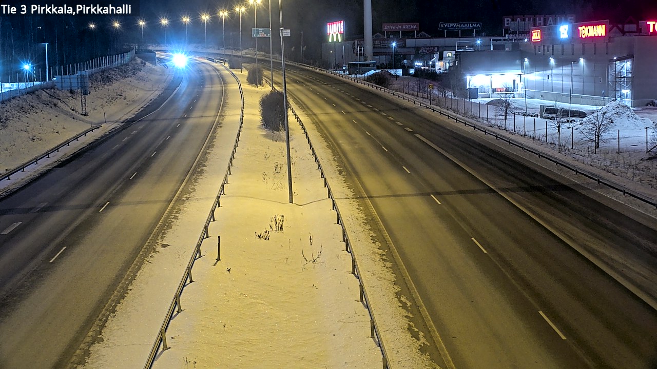 Kelikamerat Kuva Tie 3 Pirkkala, Pirkkahalli, Pirkkala, Pirkanmaa