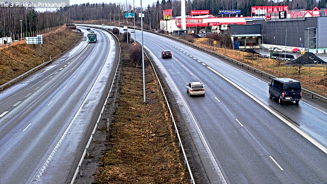 Kelikamerat Kuva Tie 3 Pirkkala, Pirkkahalli, Pirkkala, Pirkanmaa