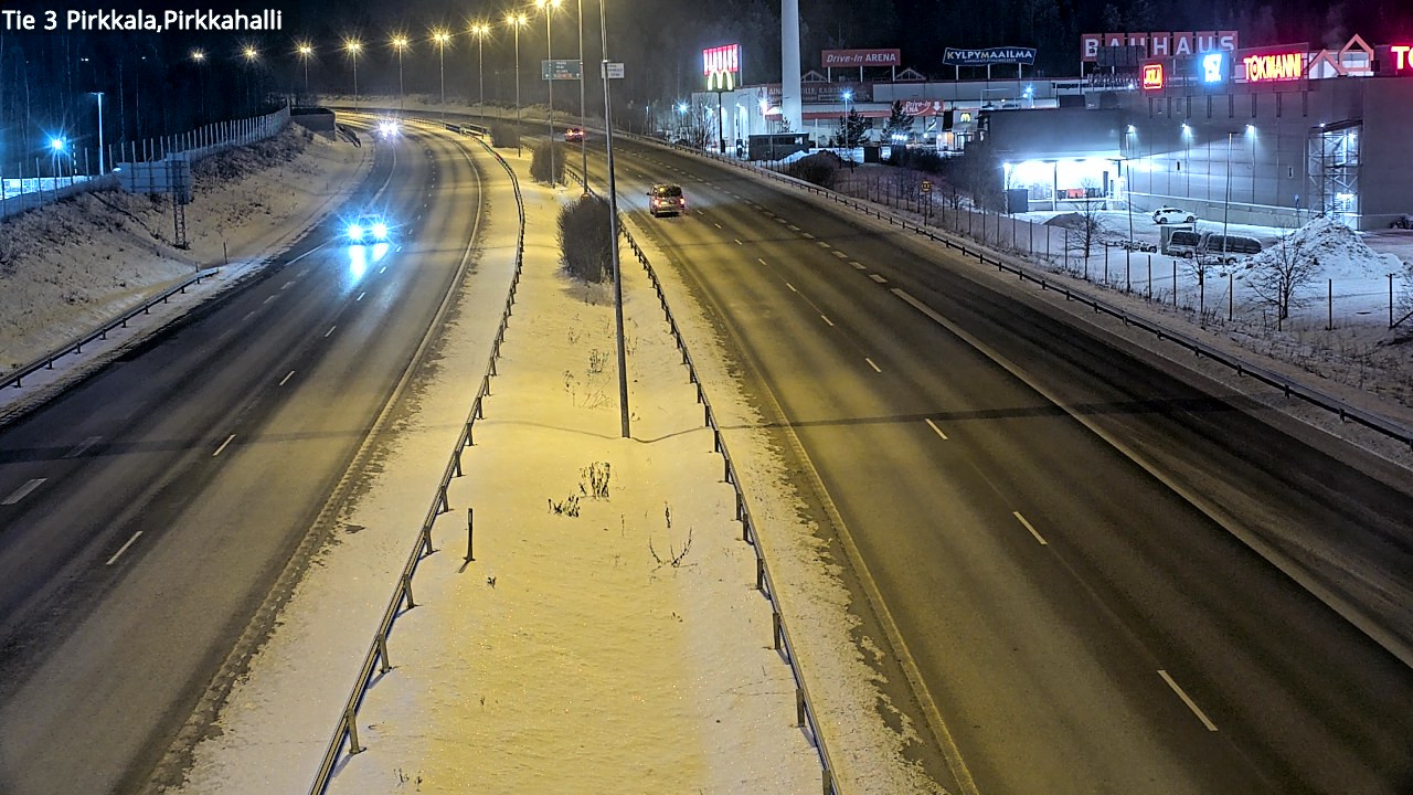 Kelikamerat Kuva Tie 3 Pirkkala, Pirkkahalli, Pirkkala, Pirkanmaa