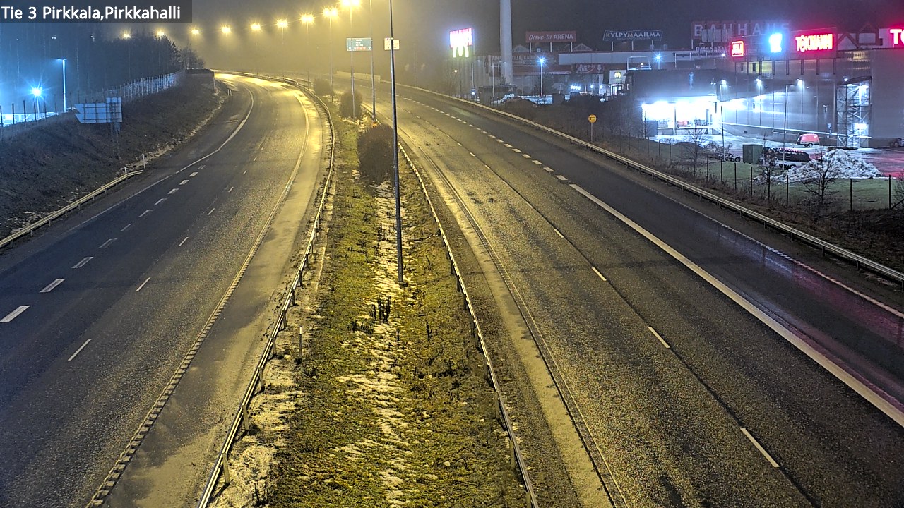 Weather Camera Image Väg 3 Birkala, Pirkkahalli, Pirkkala, Pirkanmaa