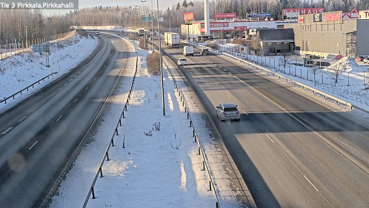 Weather Camera Image Väg 3 Birkala, Pirkkahalli, Pirkkala, Pirkanmaa