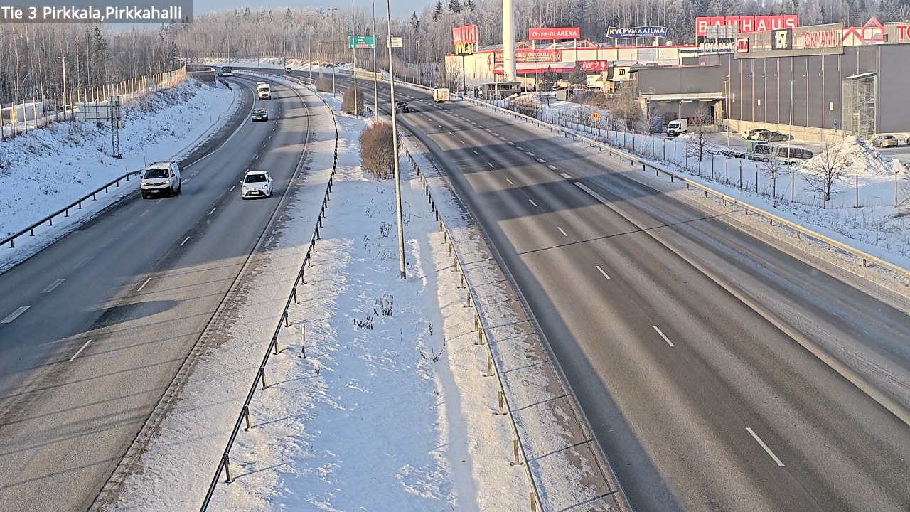 Kelikamerat Kuva Tie 3 Pirkkala, Pirkkahalli, Pirkkala, Pirkanmaa