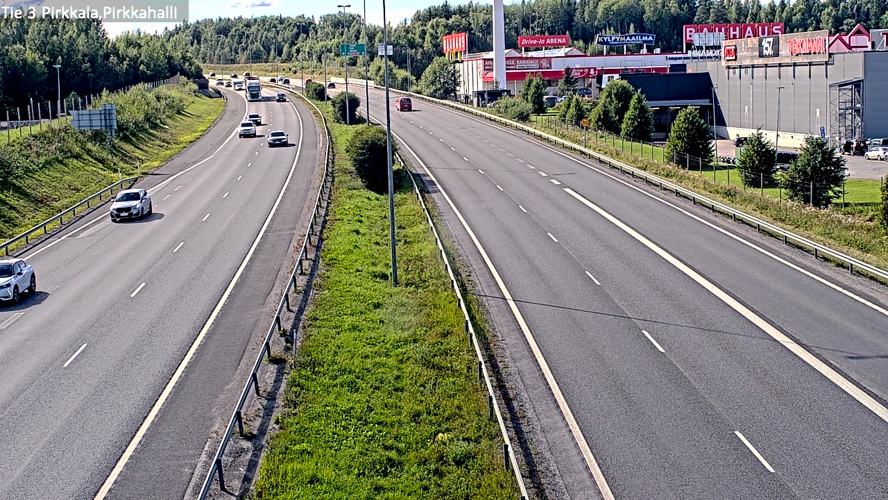 Kelikamerat Kuva Tie 3 Pirkkala, Pirkkahalli, Pirkkala, Pirkanmaa