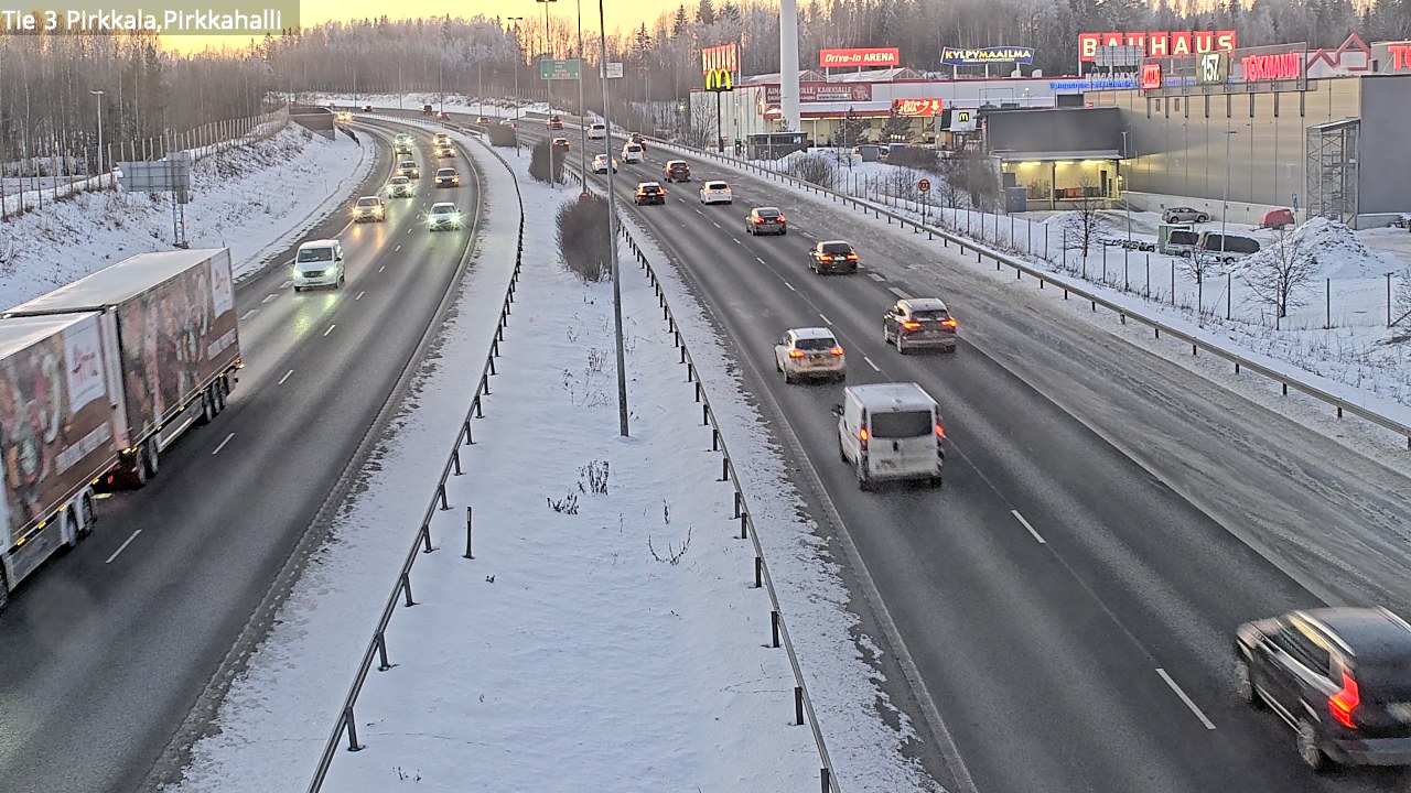 Kelikamerat Kuva Tie 3 Pirkkala, Pirkkahalli, Pirkkala, Pirkanmaa