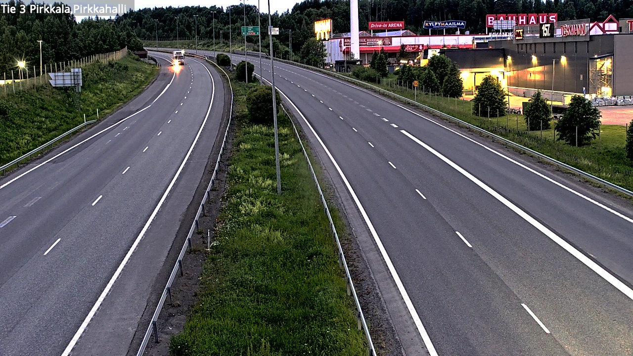 Kelikamerat Kuva Tie 3 Pirkkala, Pirkkahalli, Pirkkala, Pirkanmaa