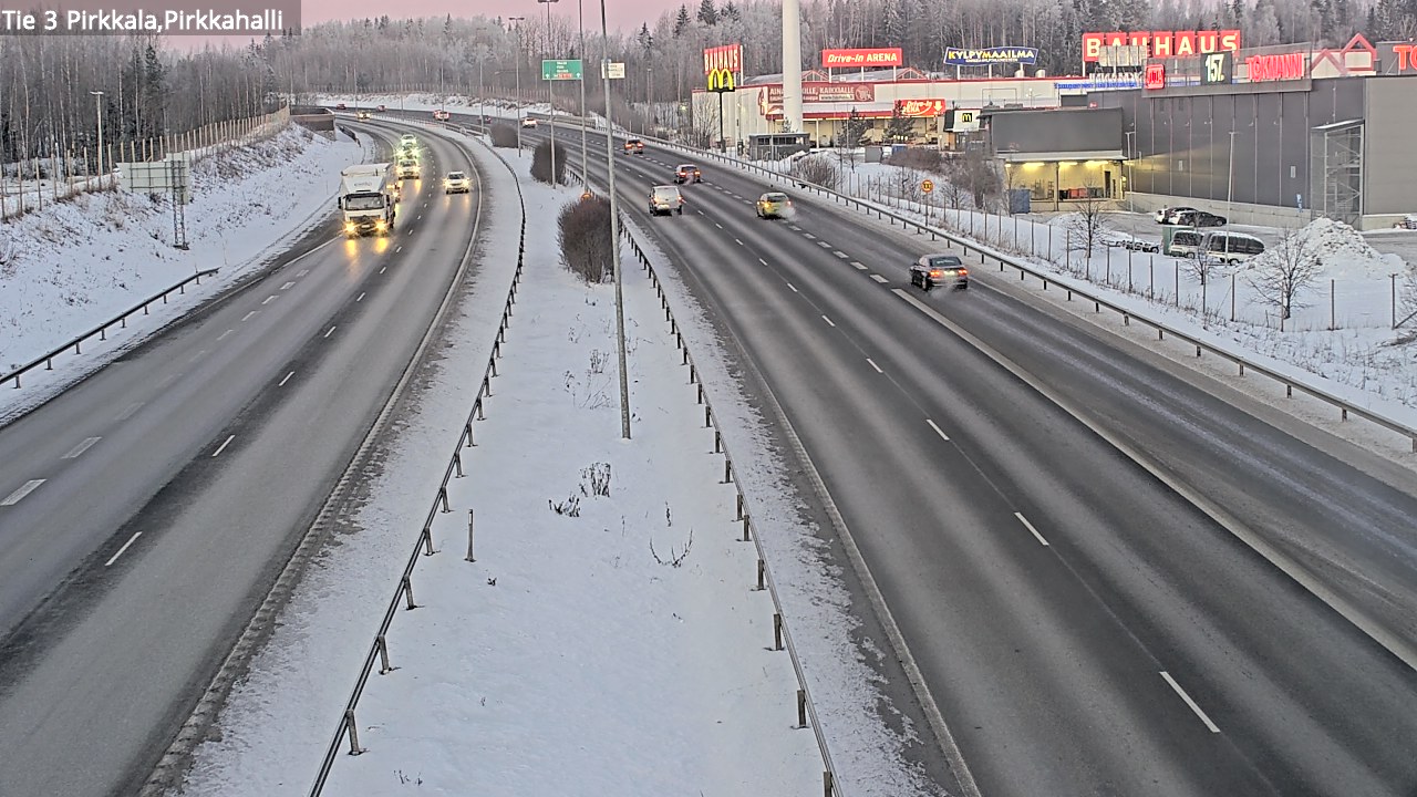 Kelikamerat Kuva Tie 3 Pirkkala, Pirkkahalli, Pirkkala, Pirkanmaa