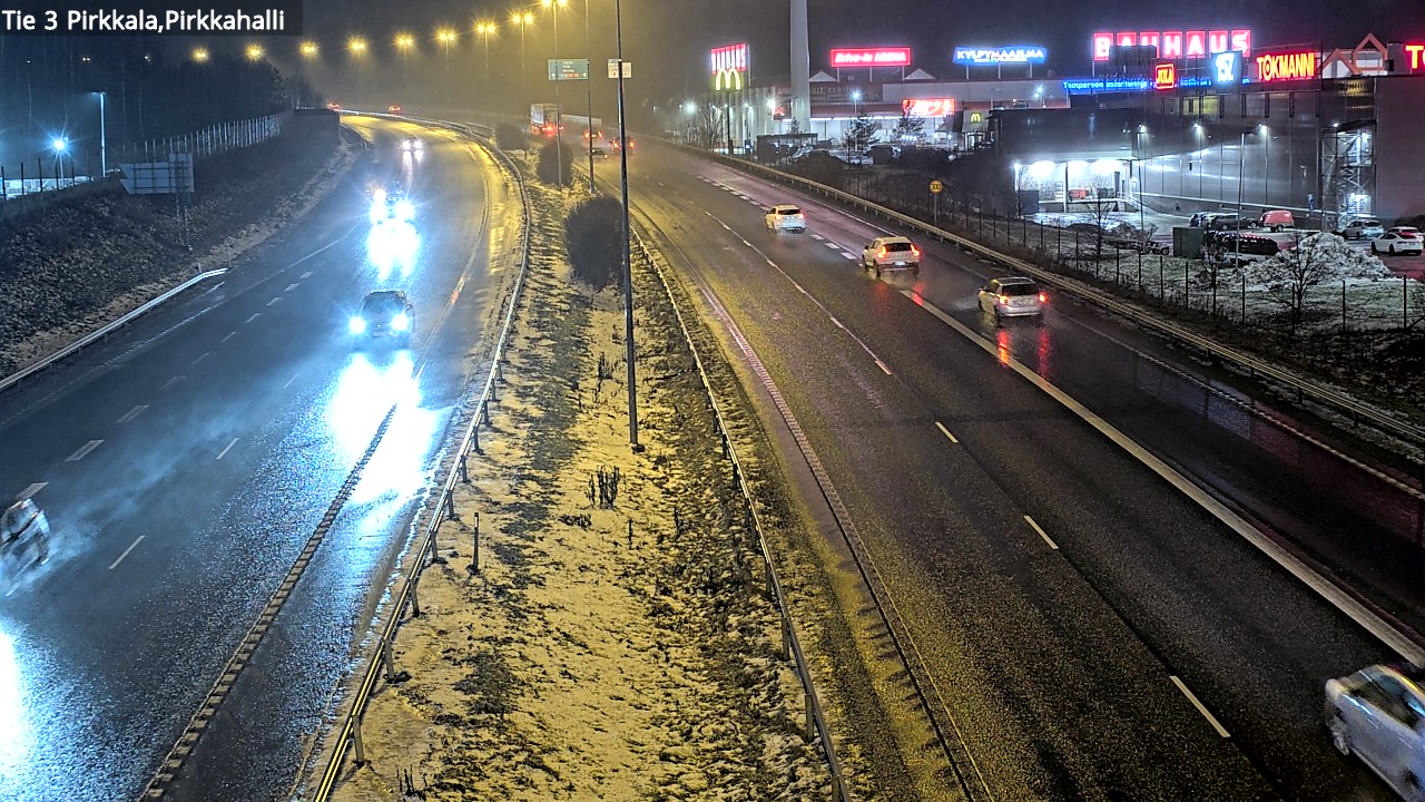 Weather Camera Image Väg 3 Birkala, Pirkkahalli, Pirkkala, Pirkanmaa