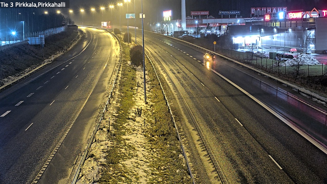Weather Camera Image Väg 3 Birkala, Pirkkahalli, Pirkkala, Pirkanmaa