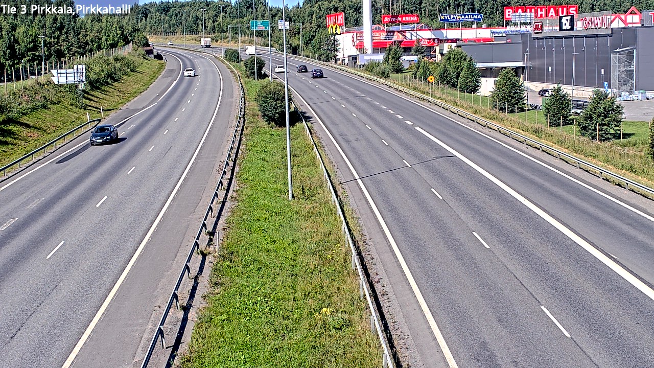 Kelikamerat Kuva Tie 3 Pirkkala, Pirkkahalli, Pirkkala, Pirkanmaa