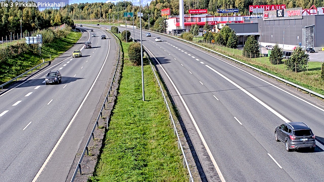 Kelikamerat Kuva Tie 3 Pirkkala, Pirkkahalli, Pirkkala, Pirkanmaa