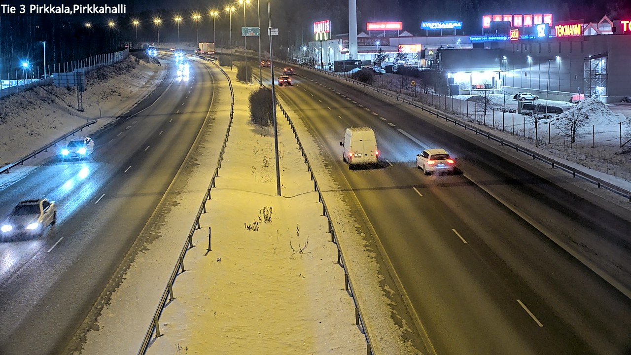 Weather Camera Image Road 3 Pirkkala, Pirkkahalli, Pirkkala, Pirkanmaa