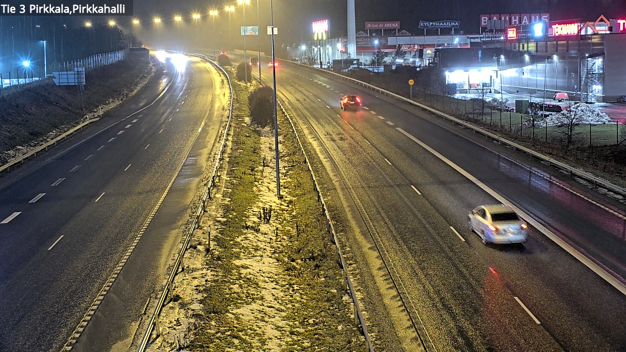 Weather Camera Image Väg 3 Birkala, Pirkkahalli, Pirkkala, Pirkanmaa