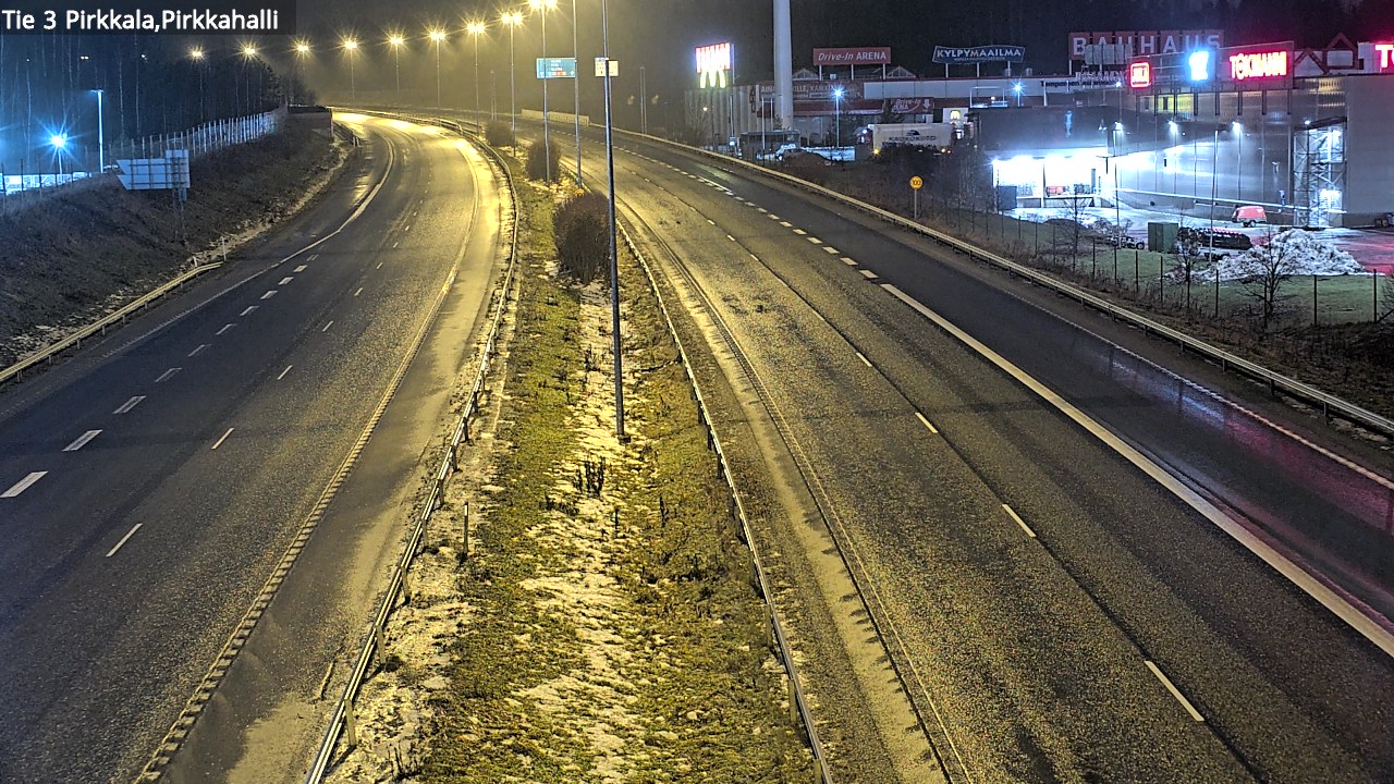 Weather Camera Image Väg 3 Birkala, Pirkkahalli, Pirkkala, Pirkanmaa