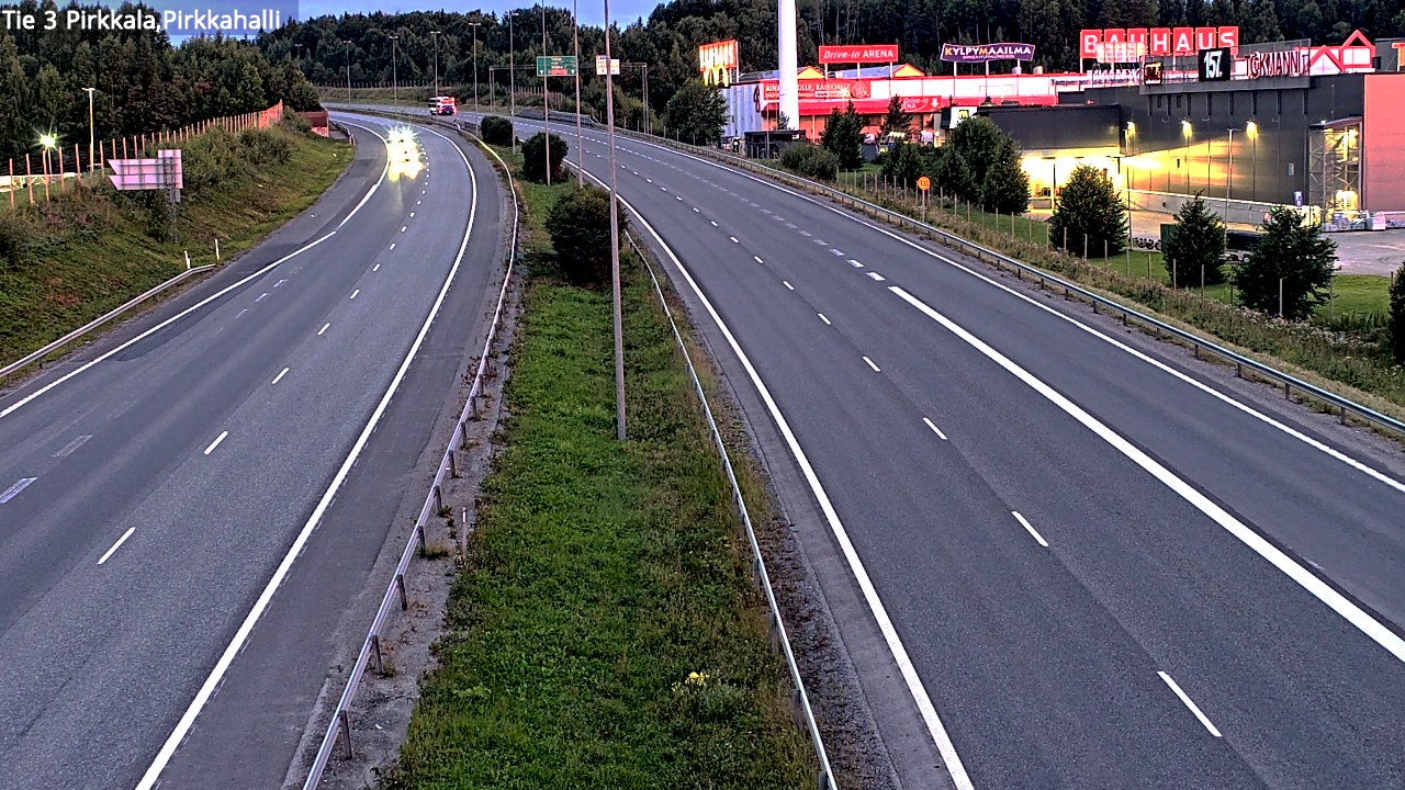 Kelikamerat Kuva Tie 3 Pirkkala, Pirkkahalli, Pirkkala, Pirkanmaa