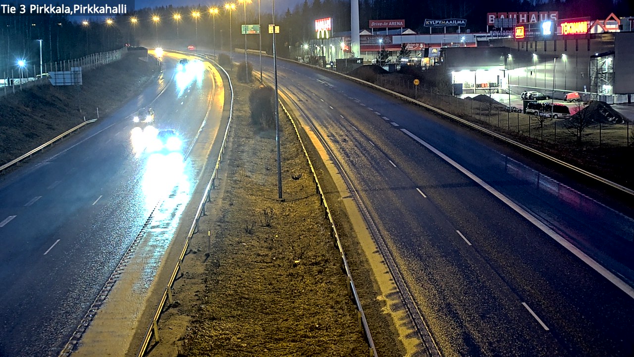 Kelikamerat Kuva Tie 3 Pirkkala, Pirkkahalli, Pirkkala, Pirkanmaa