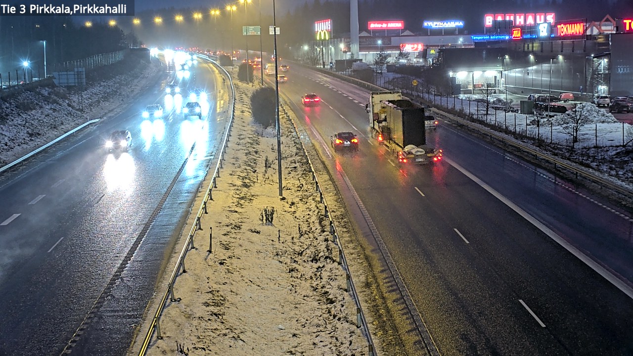 Weather Camera Image Väg 3 Birkala, Pirkkahalli, Pirkkala, Pirkanmaa