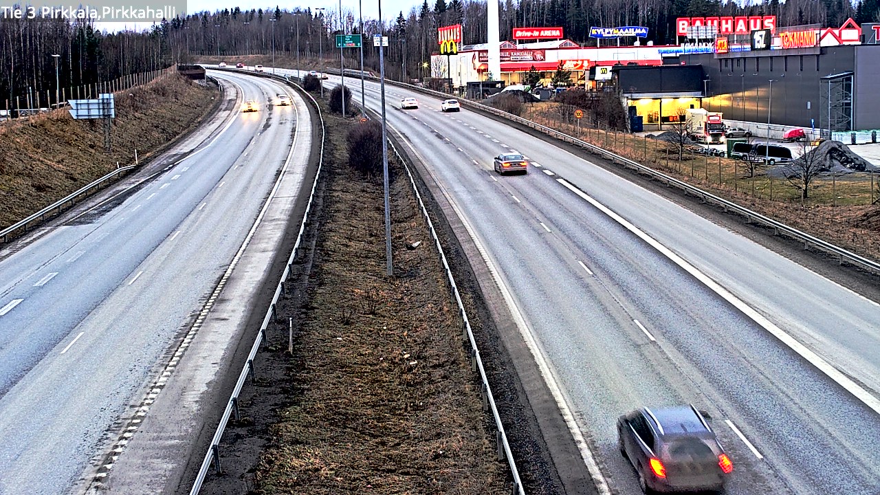 Kelikamerat Kuva Tie 3 Pirkkala, Pirkkahalli, Pirkkala, Pirkanmaa
