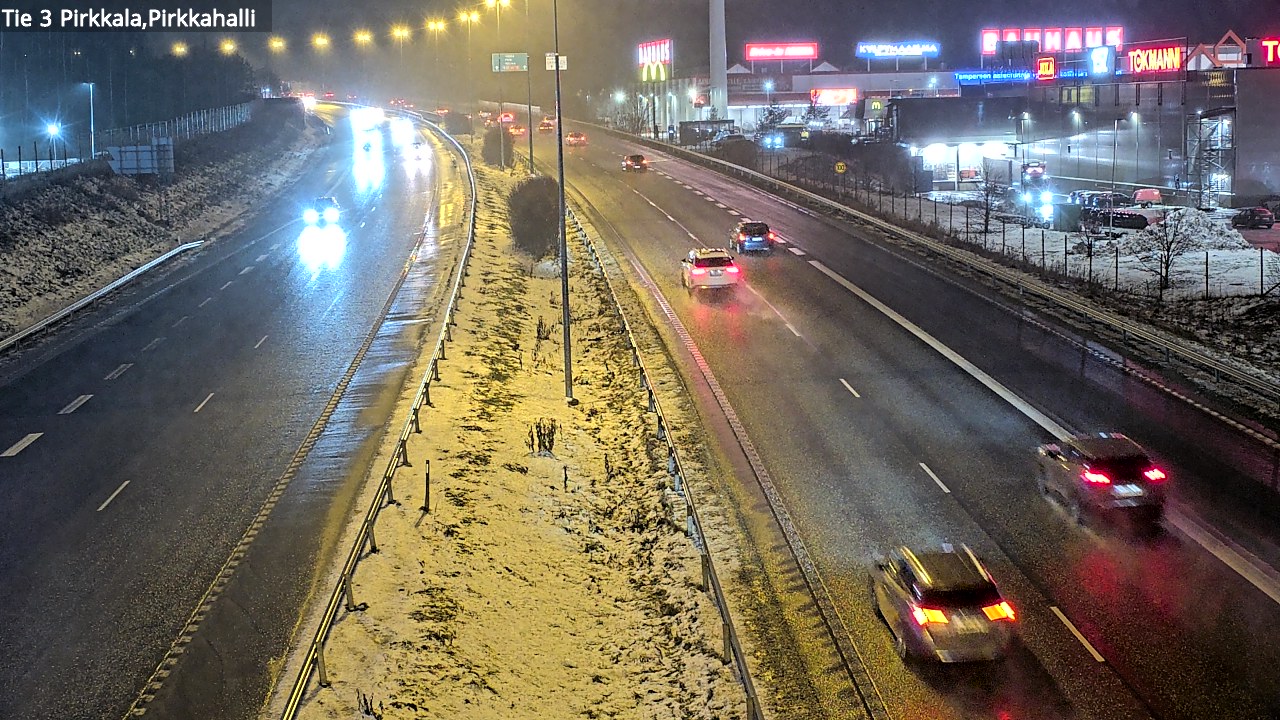 Weather Camera Image Väg 3 Birkala, Pirkkahalli, Pirkkala, Pirkanmaa