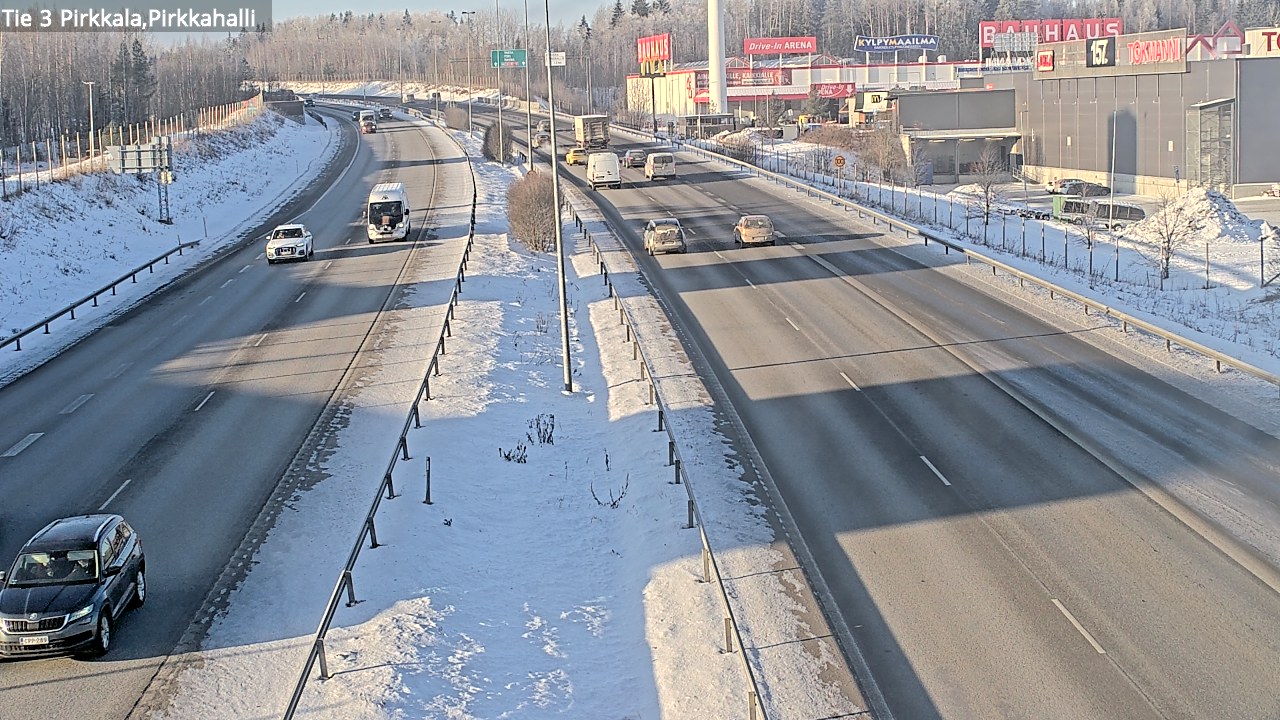 Kelikamerat Kuva Tie 3 Pirkkala, Pirkkahalli, Pirkkala, Pirkanmaa