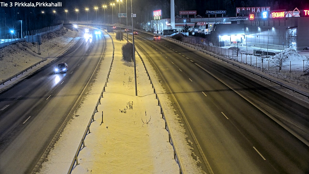 Kelikamerat Kuva Tie 3 Pirkkala, Pirkkahalli, Pirkkala, Pirkanmaa