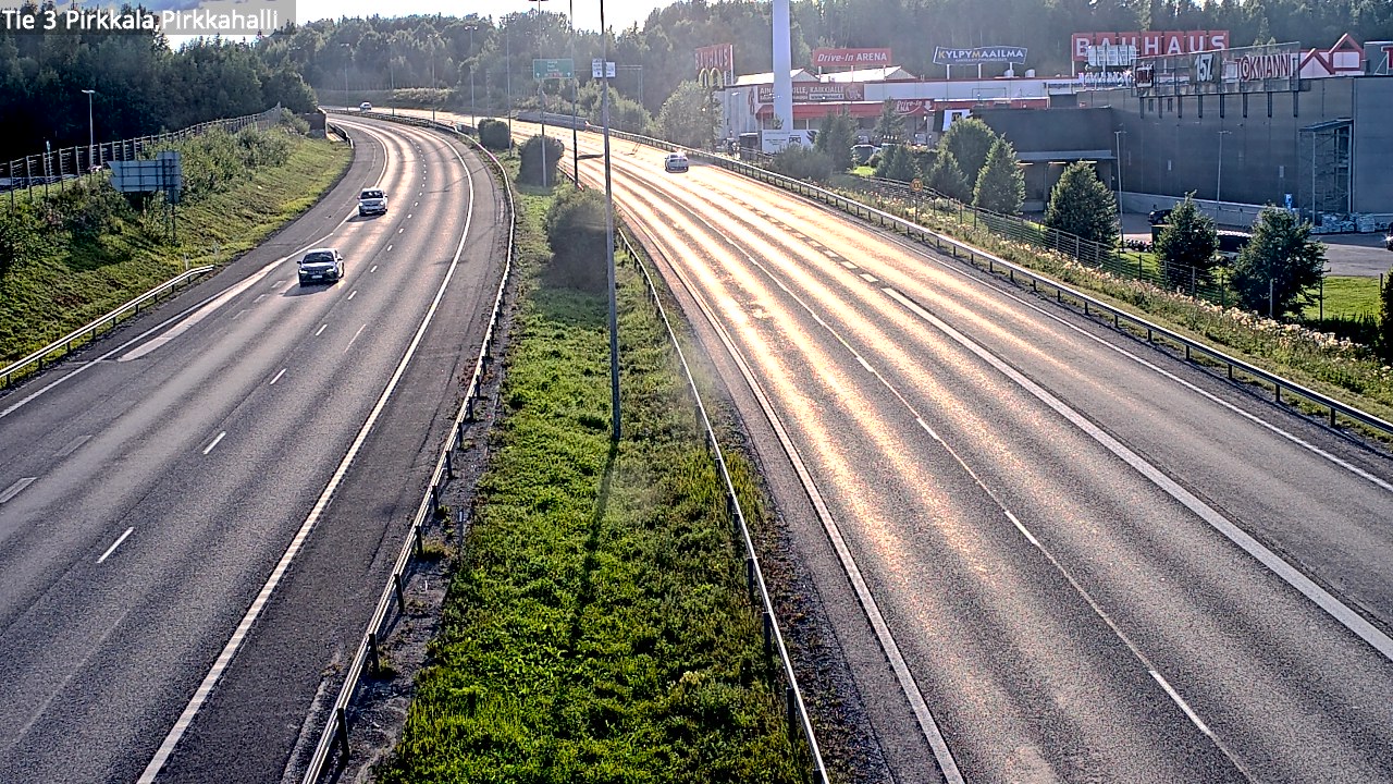 Kelikamerat Kuva Tie 3 Pirkkala, Pirkkahalli, Pirkkala, Pirkanmaa